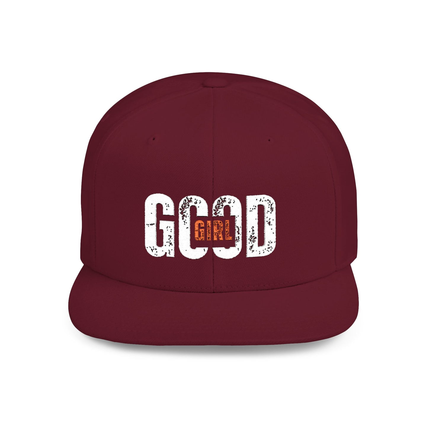 Good Vibes Flat Bill Snapback Hat - Trendy Cap for Fashion Enthusiasts