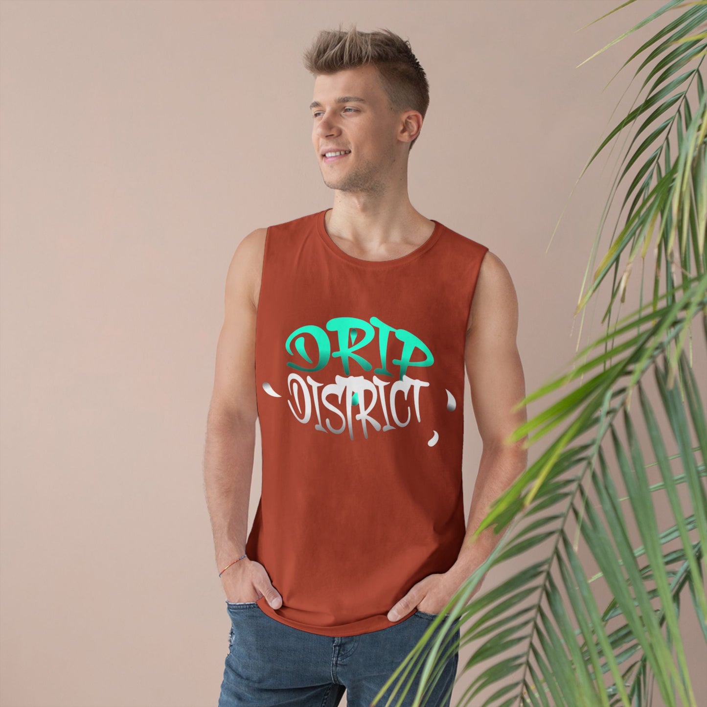 Drip District Unisex Tank - Trendy Casual Wear for Summer Vibes