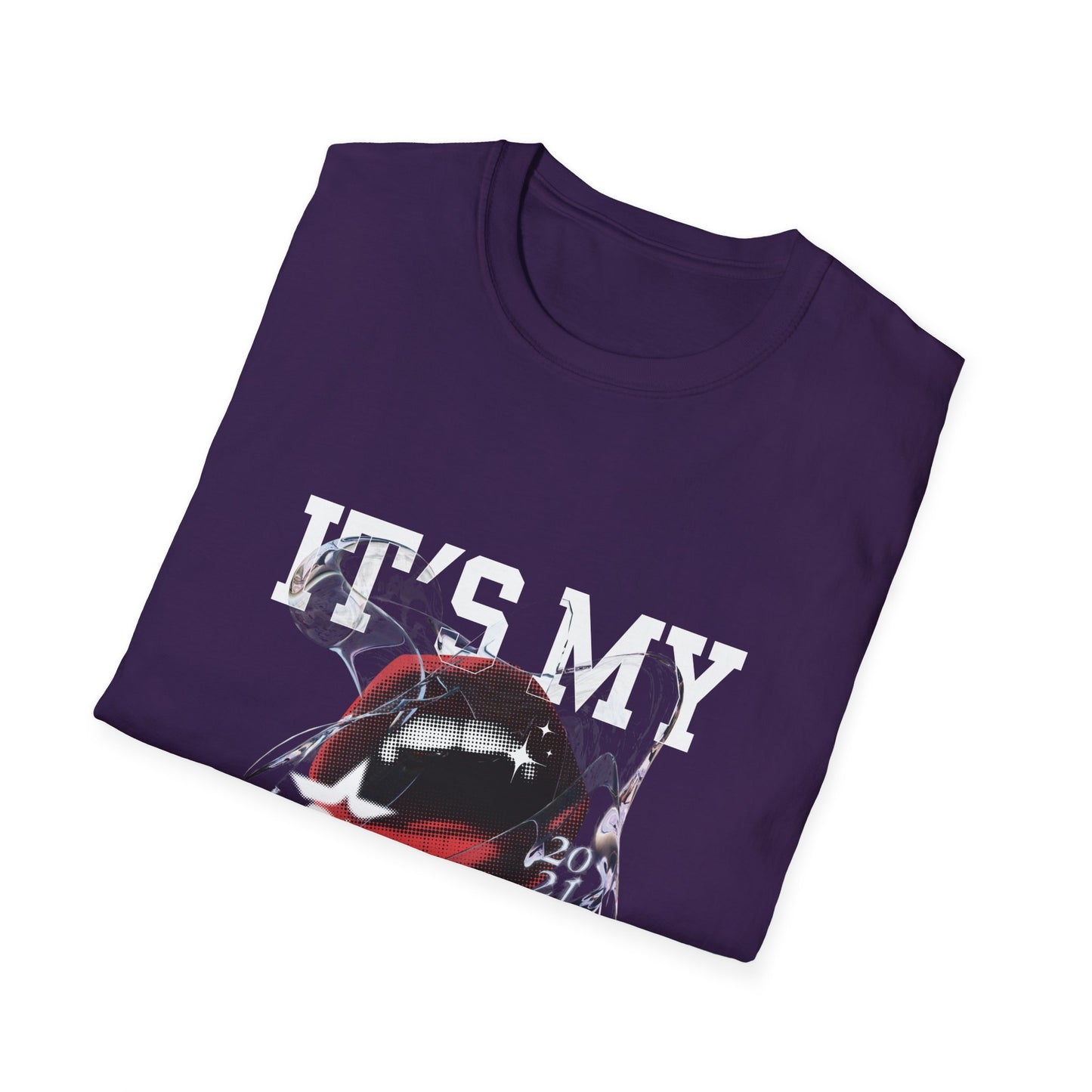 Fun Unisex Softstyle T-Shirt - "It's My Mouth" Statement Tee