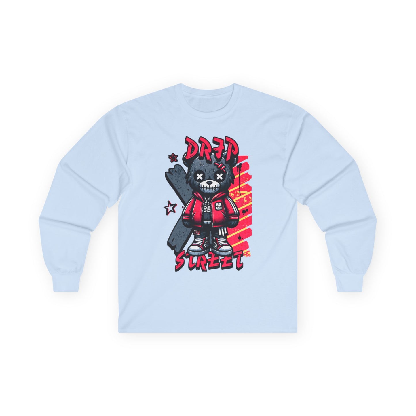 Dripped Street Long Sleeve Tee