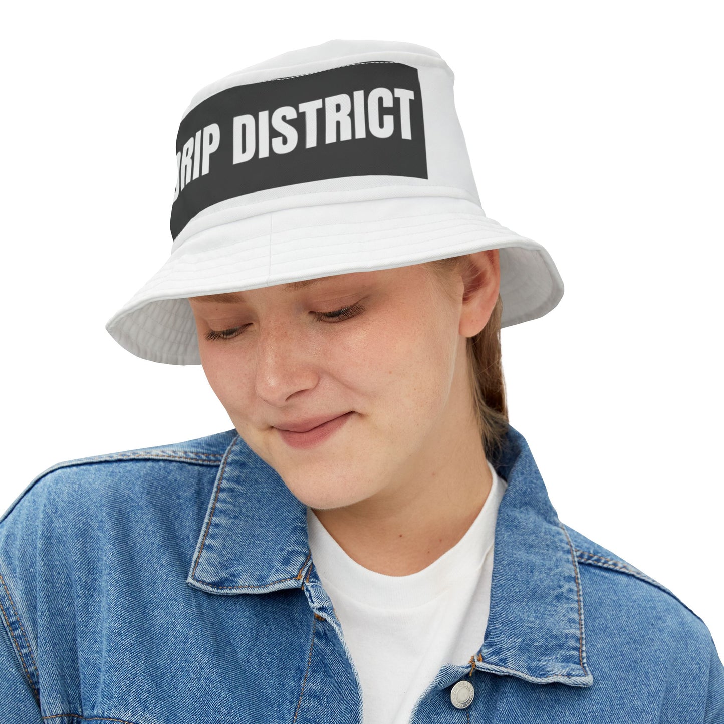 Trendy Drip District Bucket Hat - Stylish Sun Protection