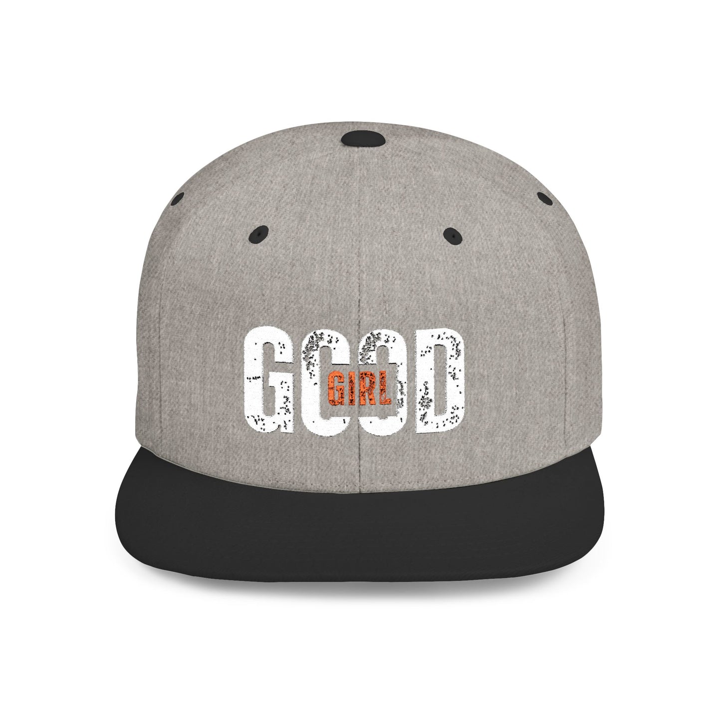 Good Vibes Flat Bill Snapback Hat - Trendy Cap for Fashion Enthusiasts