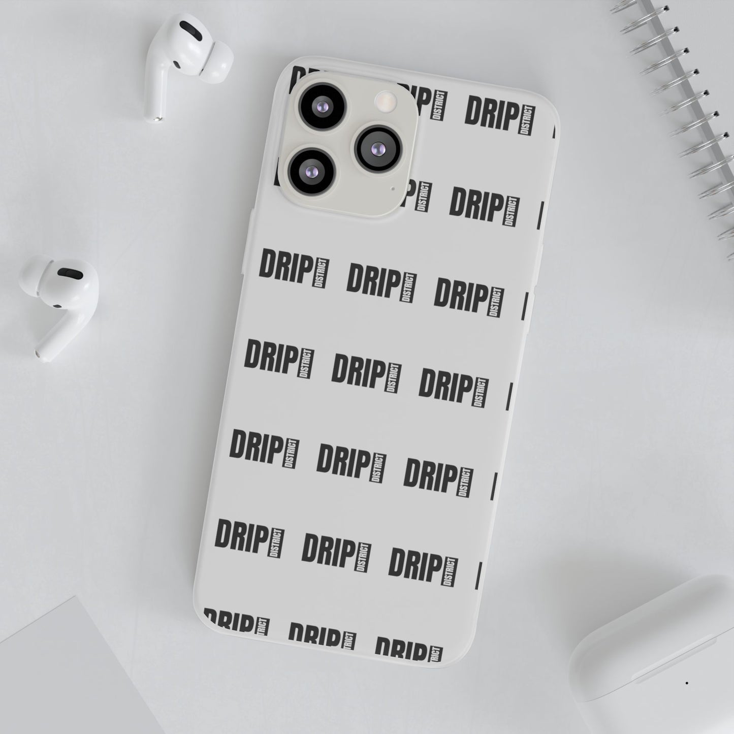 Drip Design Flexi Phone Case | Trending Smartphone Accessories, Modern Style, Gift for Tech Lovers, Unique Phone Cover