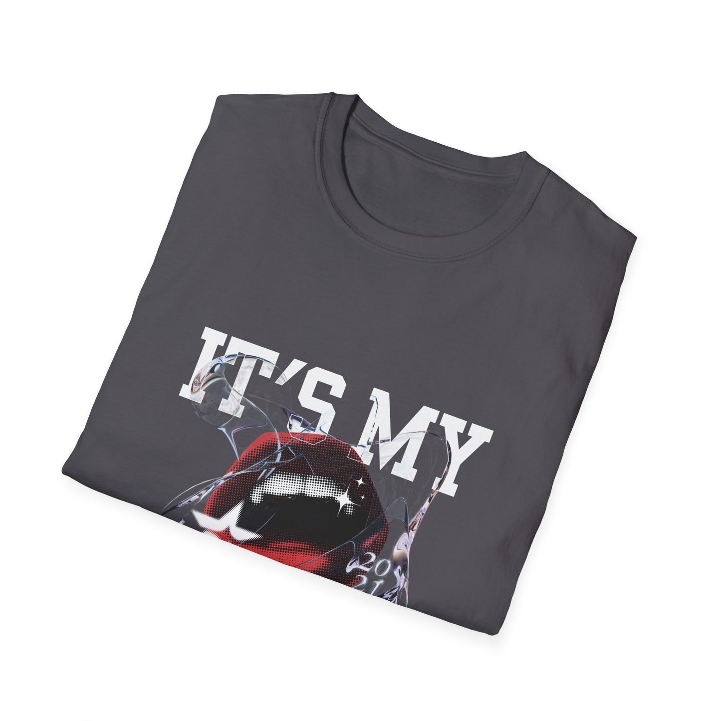 Fun Unisex Softstyle T-Shirt - "It's My Mouth" Statement Tee