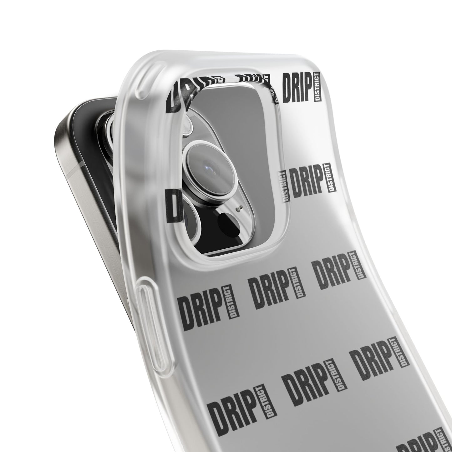Drip Design Flexi Phone Case | Trending Smartphone Accessories, Modern Style, Gift for Tech Lovers, Unique Phone Cover