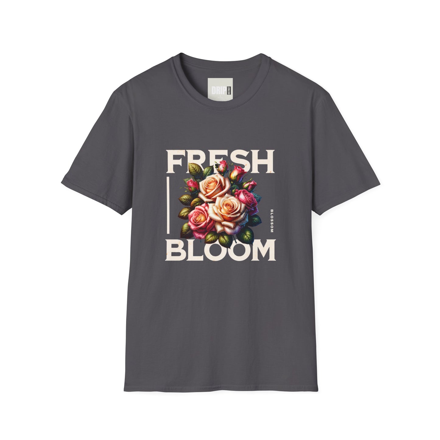Fresh Bloom Floral T-Shirt | Unisex Softstyle Tee for Nature Lovers