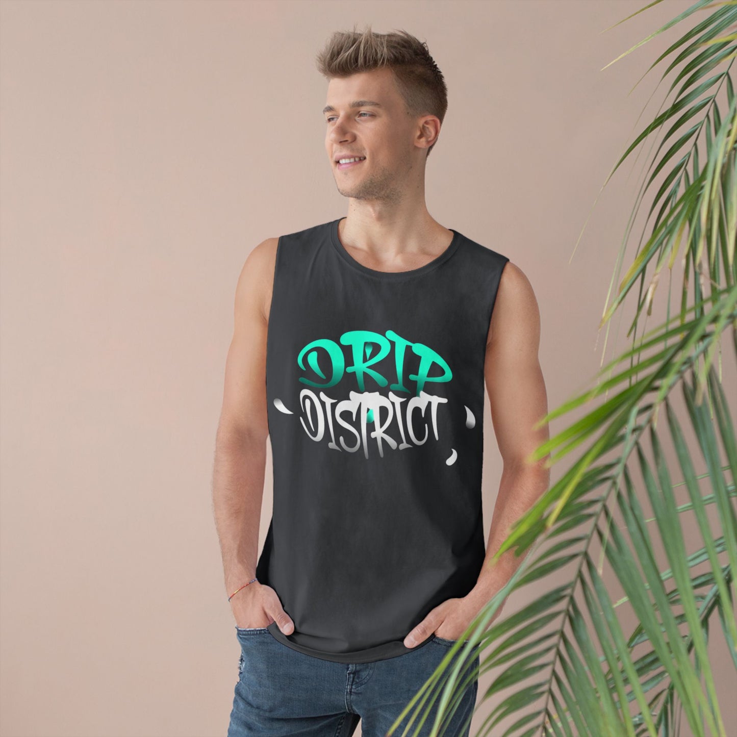 Drip District Unisex Tank - Trendy Casual Wear for Summer Vibes