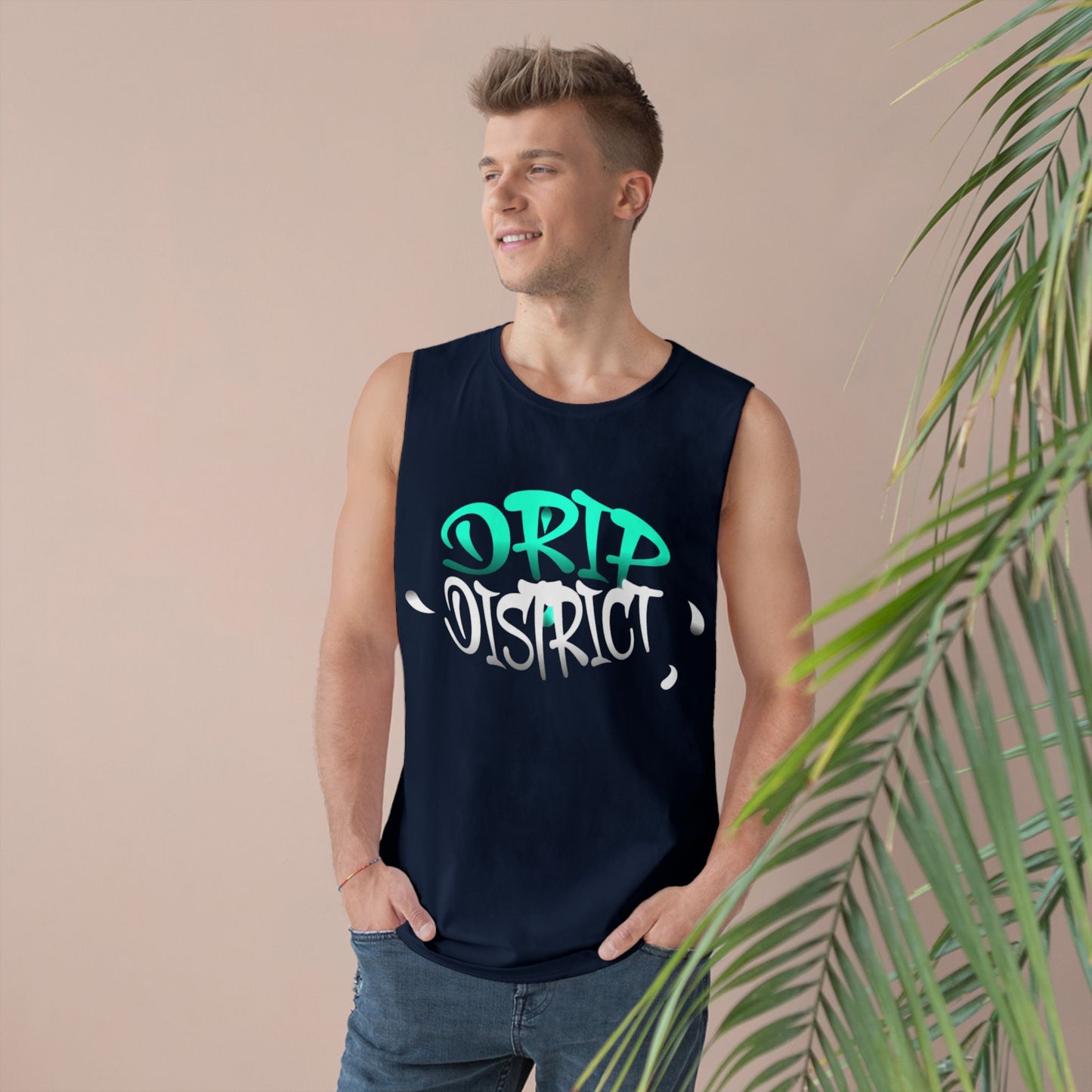 Drip District Unisex Tank - Trendy Casual Wear for Summer Vibes