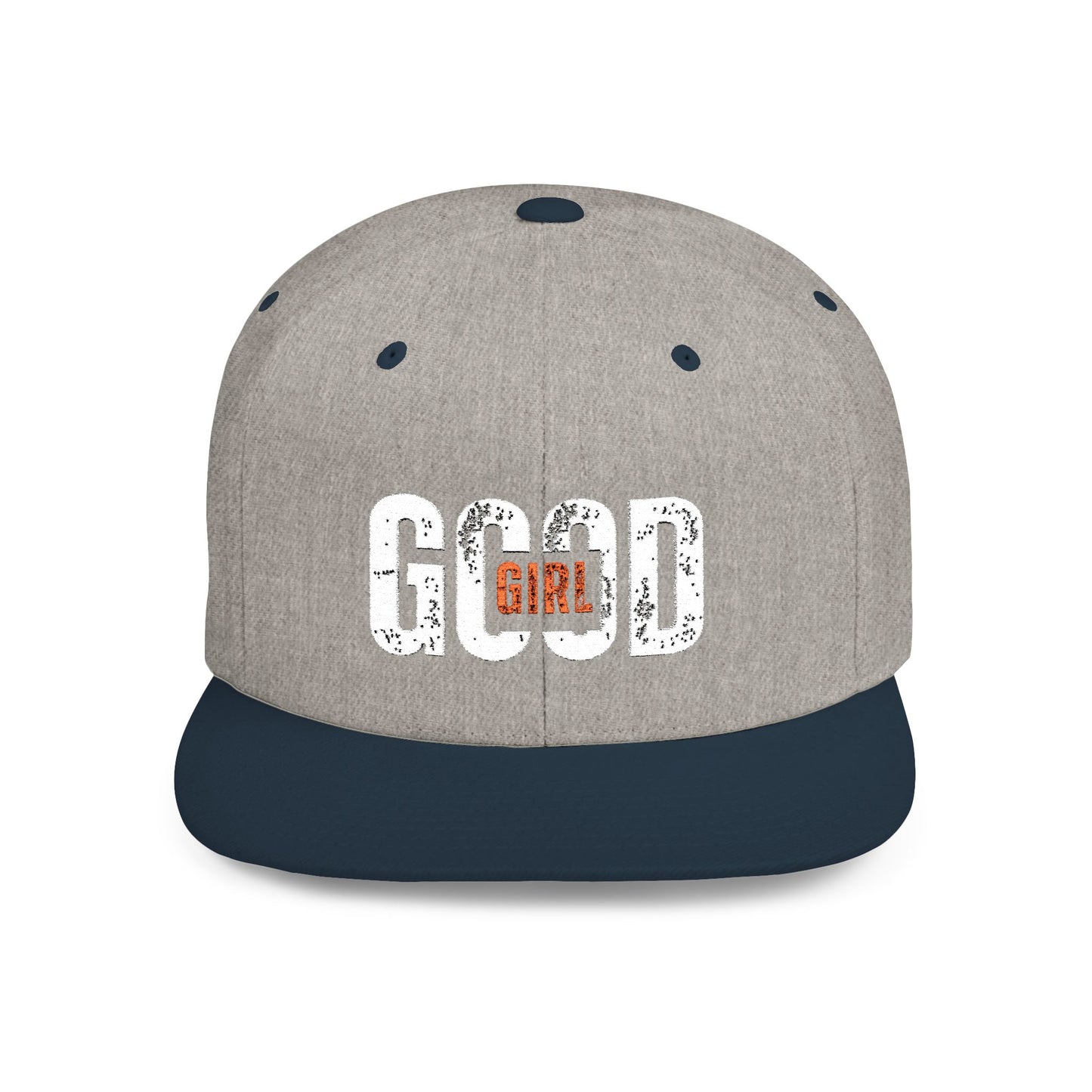 Good Vibes Flat Bill Snapback Hat - Trendy Cap for Fashion Enthusiasts