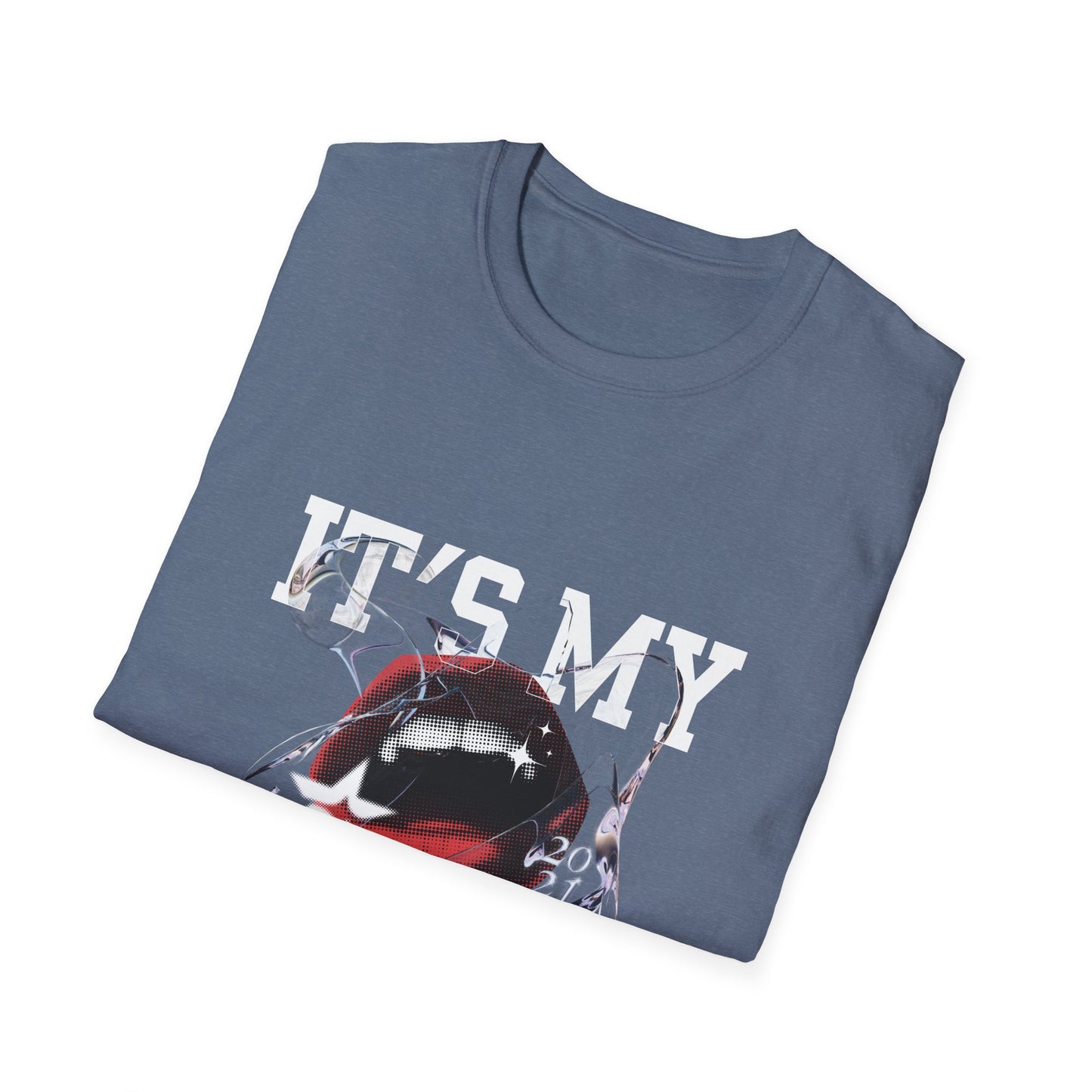 Fun Unisex Softstyle T-Shirt - "It's My Mouth" Statement Tee