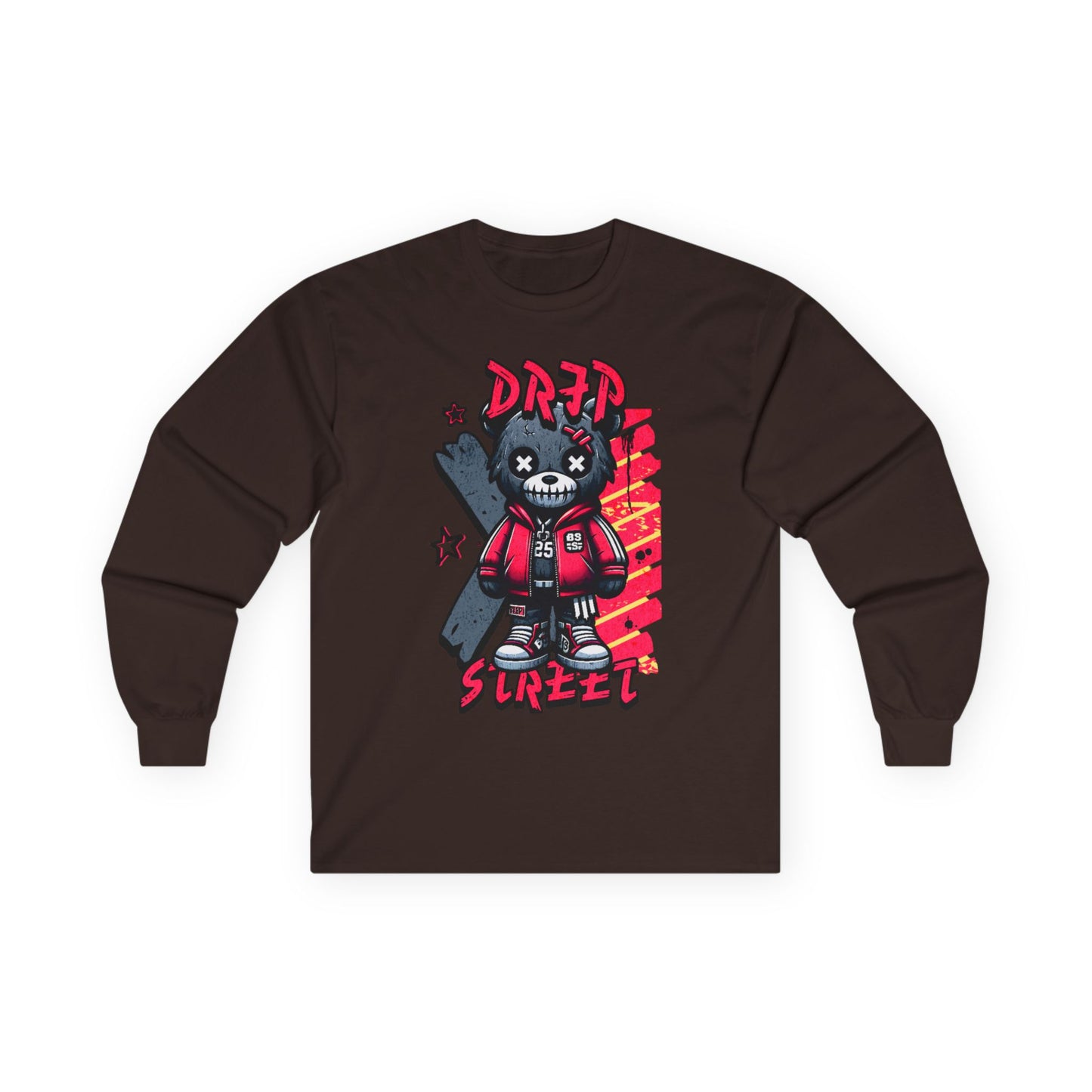 Dripped Street Long Sleeve Tee