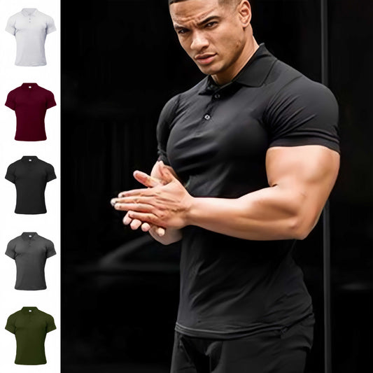 Sports Polo Summer Short-sleeved Top