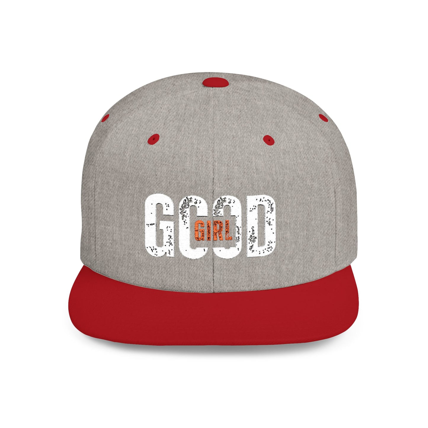 Good Vibes Flat Bill Snapback Hat - Trendy Cap for Fashion Enthusiasts