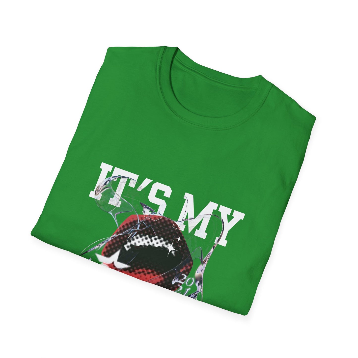 Fun Unisex Softstyle T-Shirt - "It's My Mouth" Statement Tee