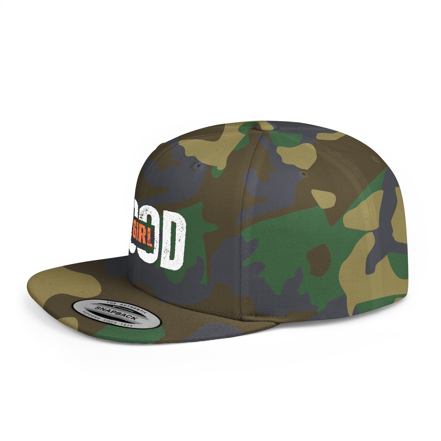 Good Vibes Flat Bill Snapback Hat - Trendy Cap for Fashion Enthusiasts