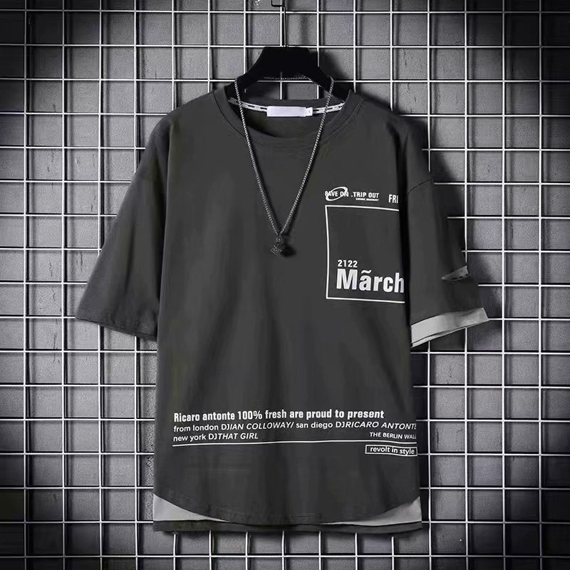 Half-sleeve Tshirt Top