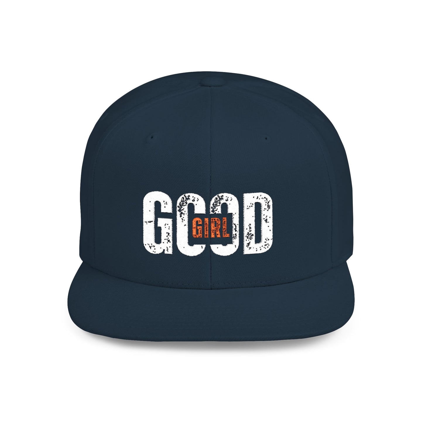 Good Vibes Flat Bill Snapback Hat - Trendy Cap for Fashion Enthusiasts