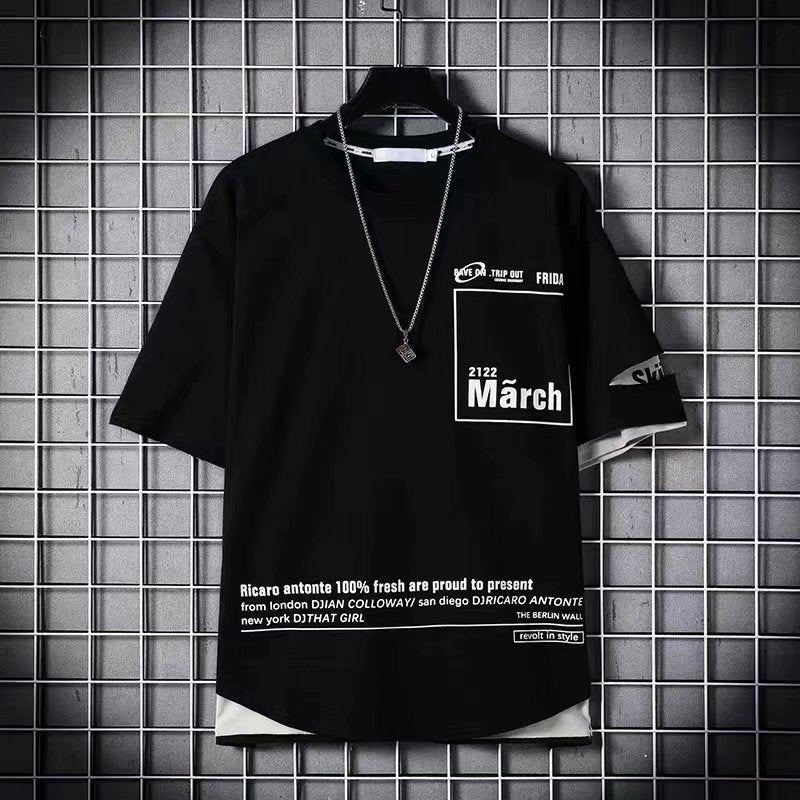 Half-sleeve Tshirt Top