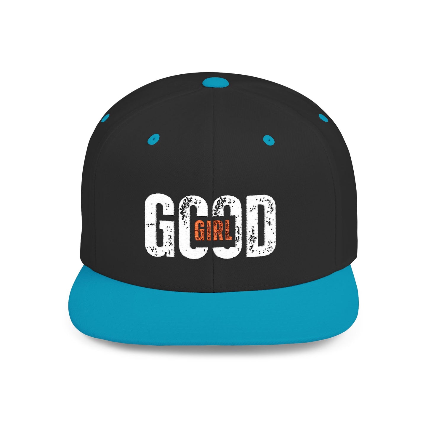 Good Vibes Flat Bill Snapback Hat - Trendy Cap for Fashion Enthusiasts