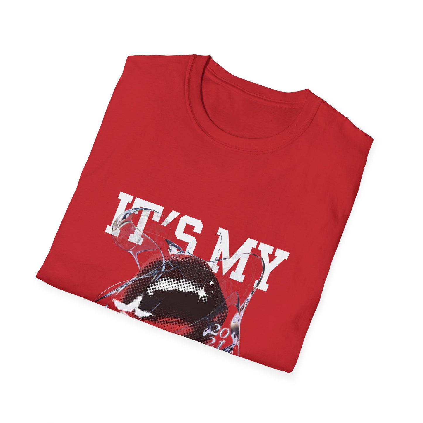 Fun Unisex Softstyle T-Shirt - "It's My Mouth" Statement Tee