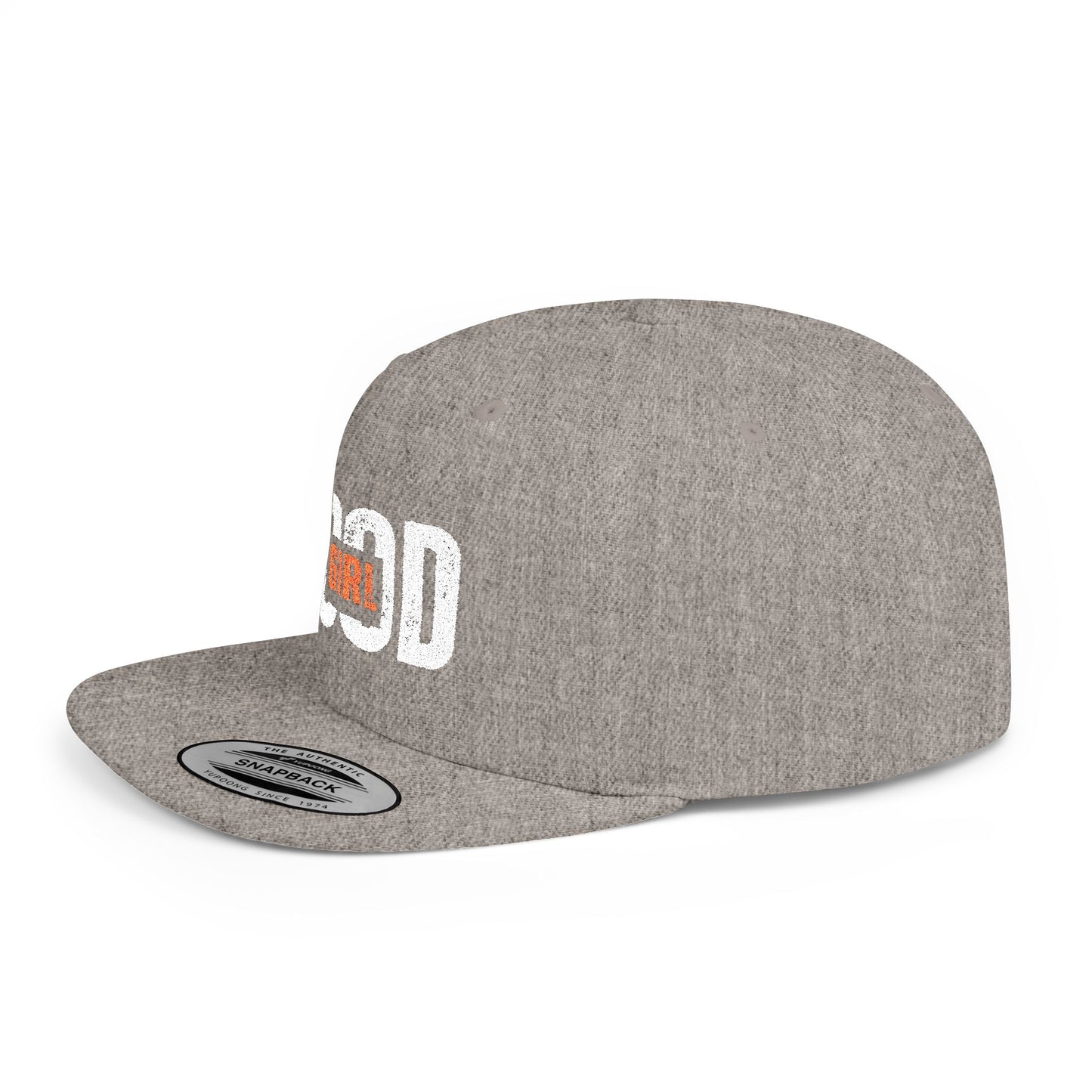 Good Vibes Flat Bill Snapback Hat - Trendy Cap for Fashion Enthusiasts