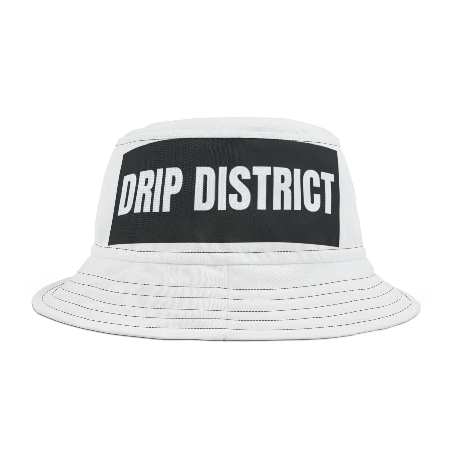 Trendy Drip District Bucket Hat - Stylish Sun Protection