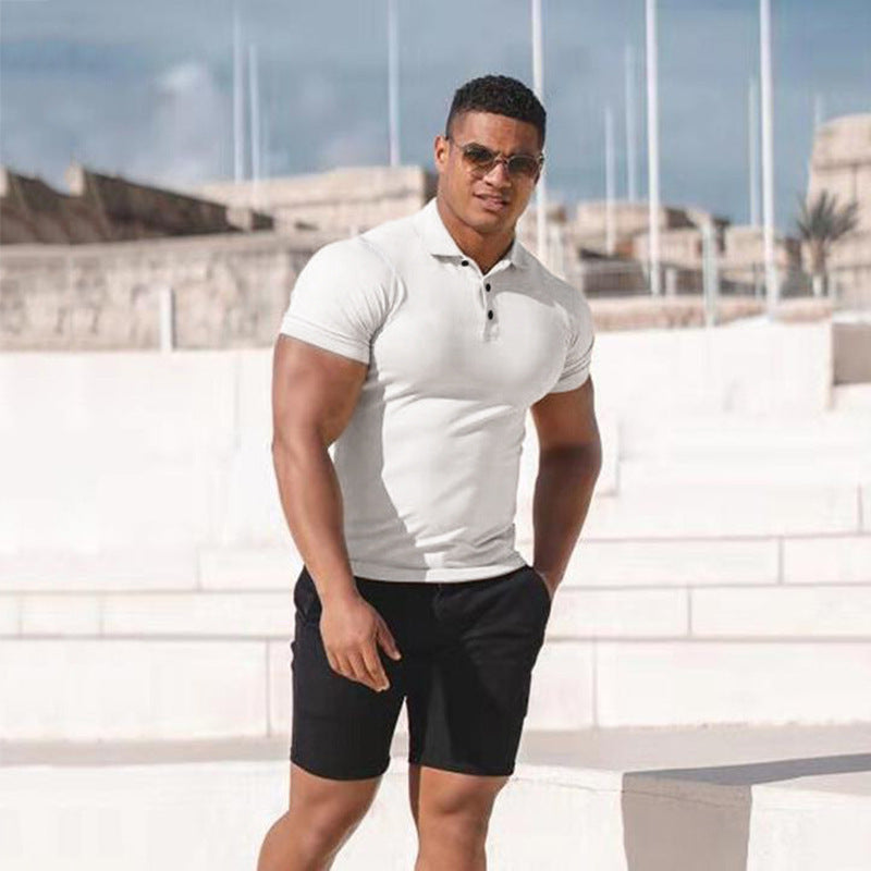 Sports Polo Summer Short-sleeved Top