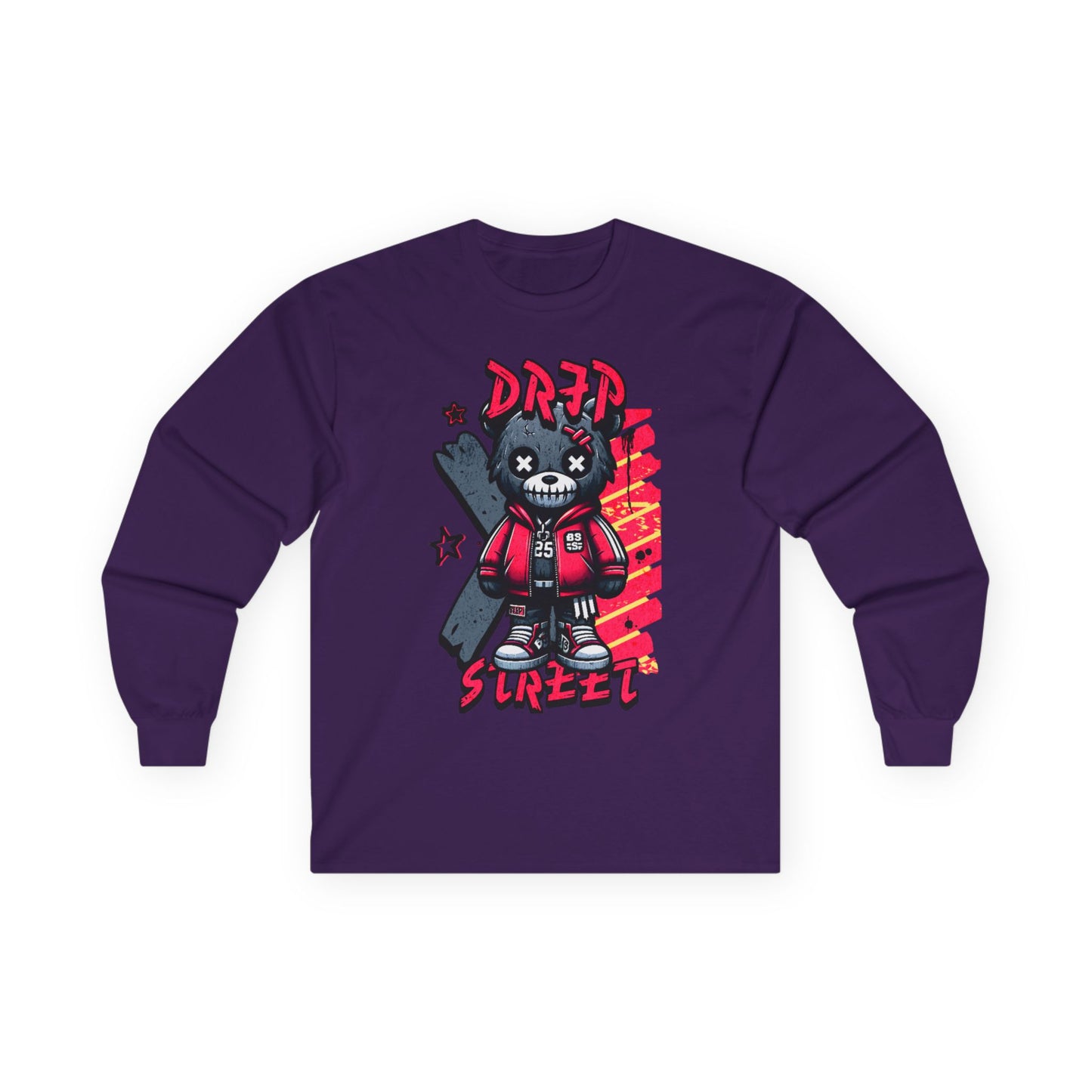 Dripped Street Long Sleeve Tee