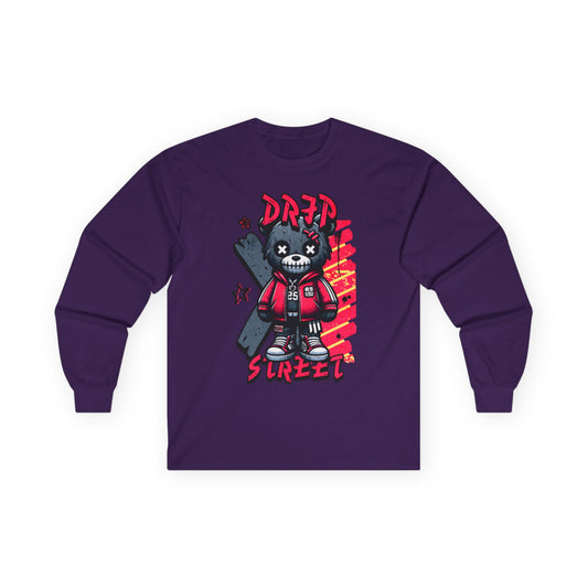 Dripped Street Long Sleeve Tee