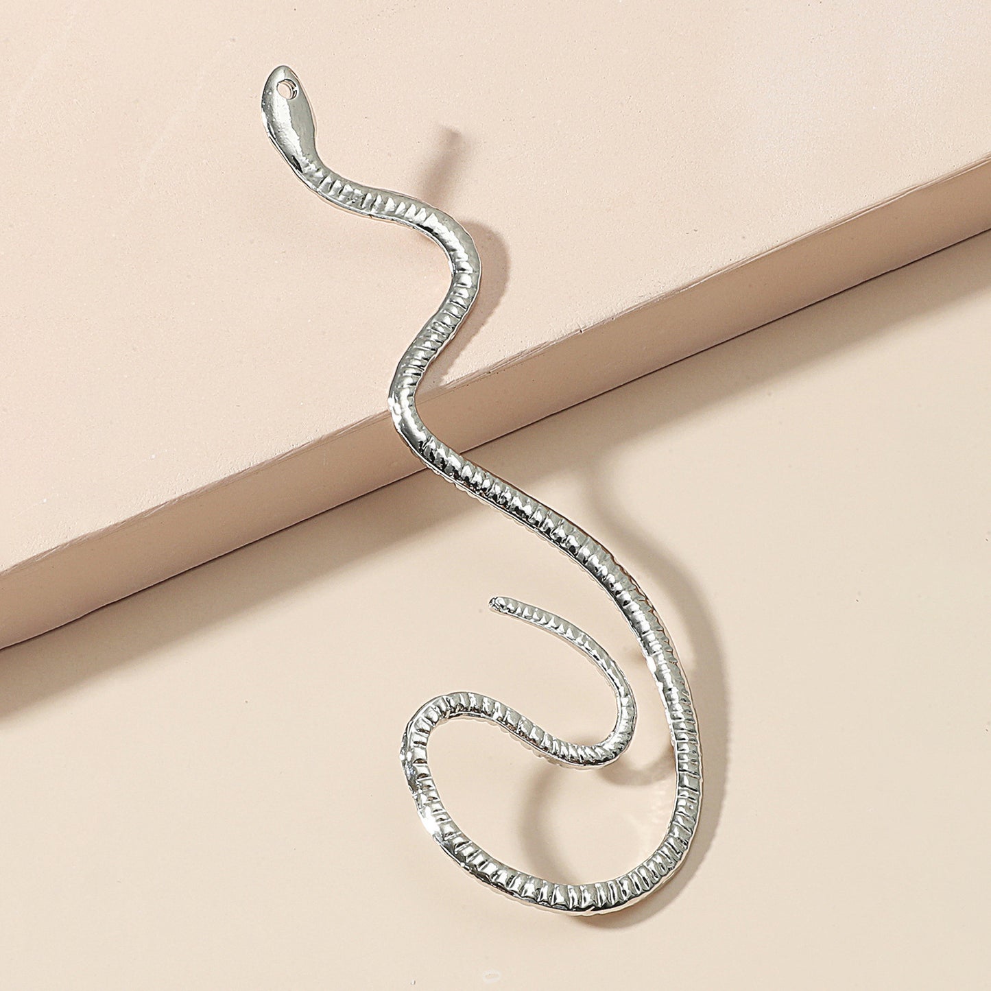 Ear Clip Vintage Zircon Snake-shaped
