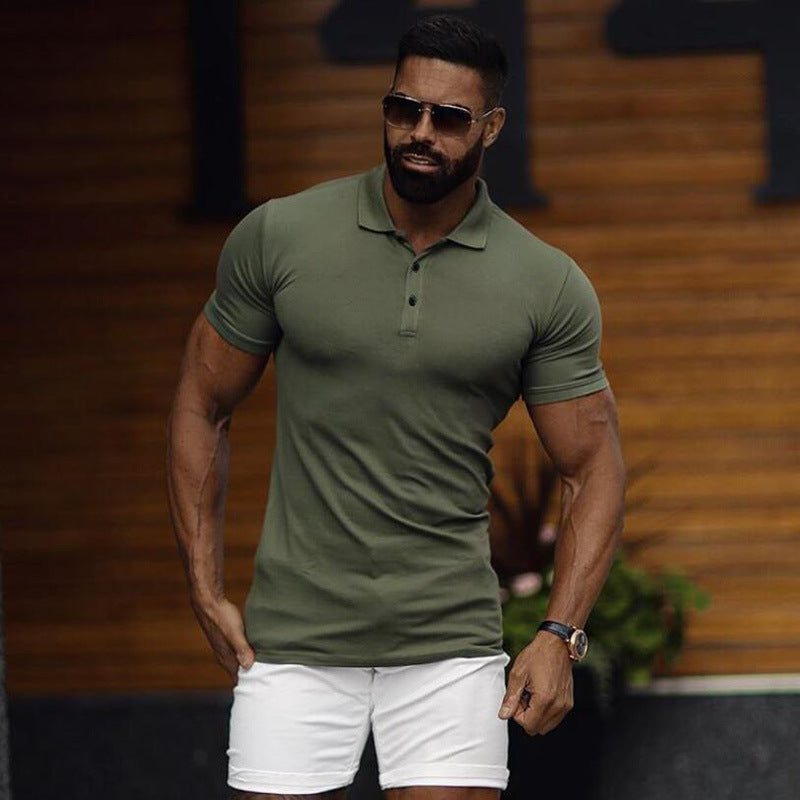 Sports Polo Summer Short-sleeved Top